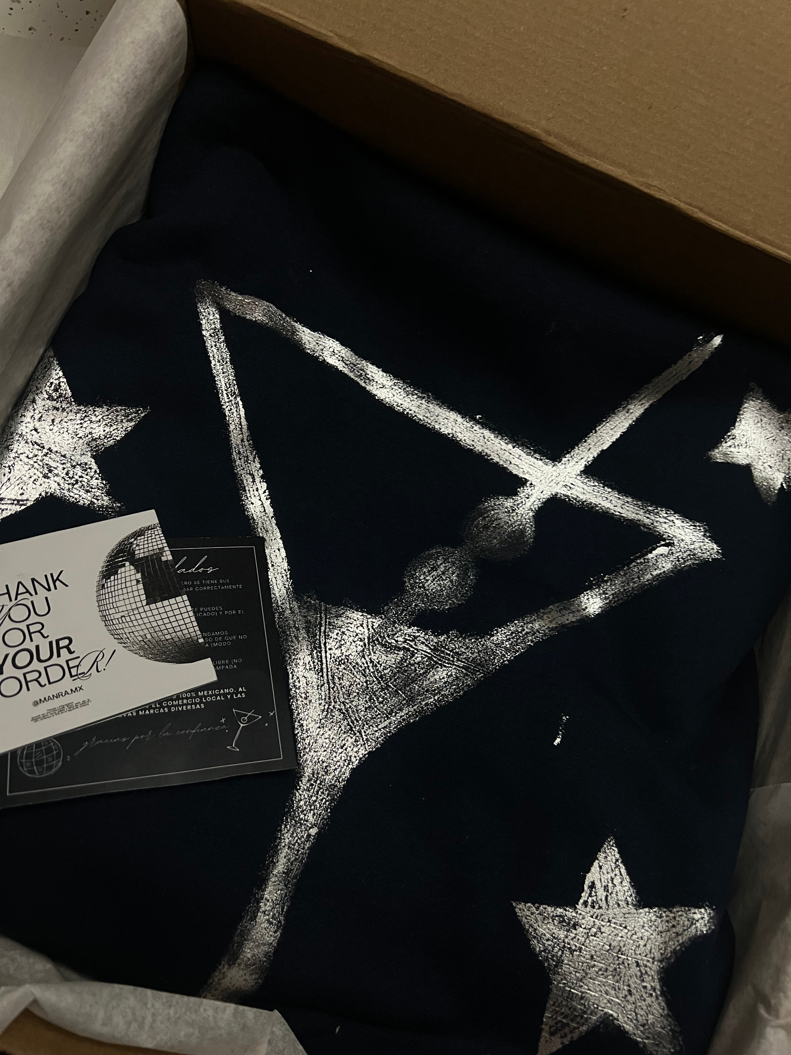 Martini foil navy blue