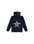 zebra navy hoodie