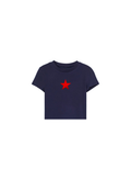 Red Foil - Crop top