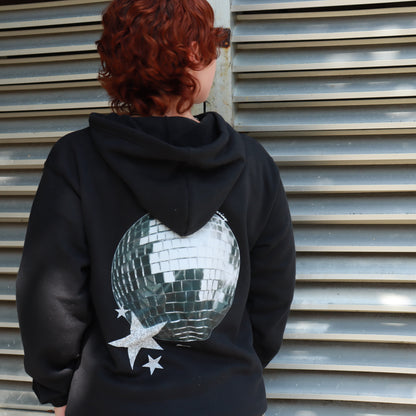 Disco silver hoodie