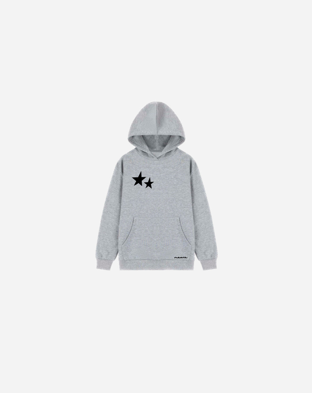 Black Glitter Star Hoodie