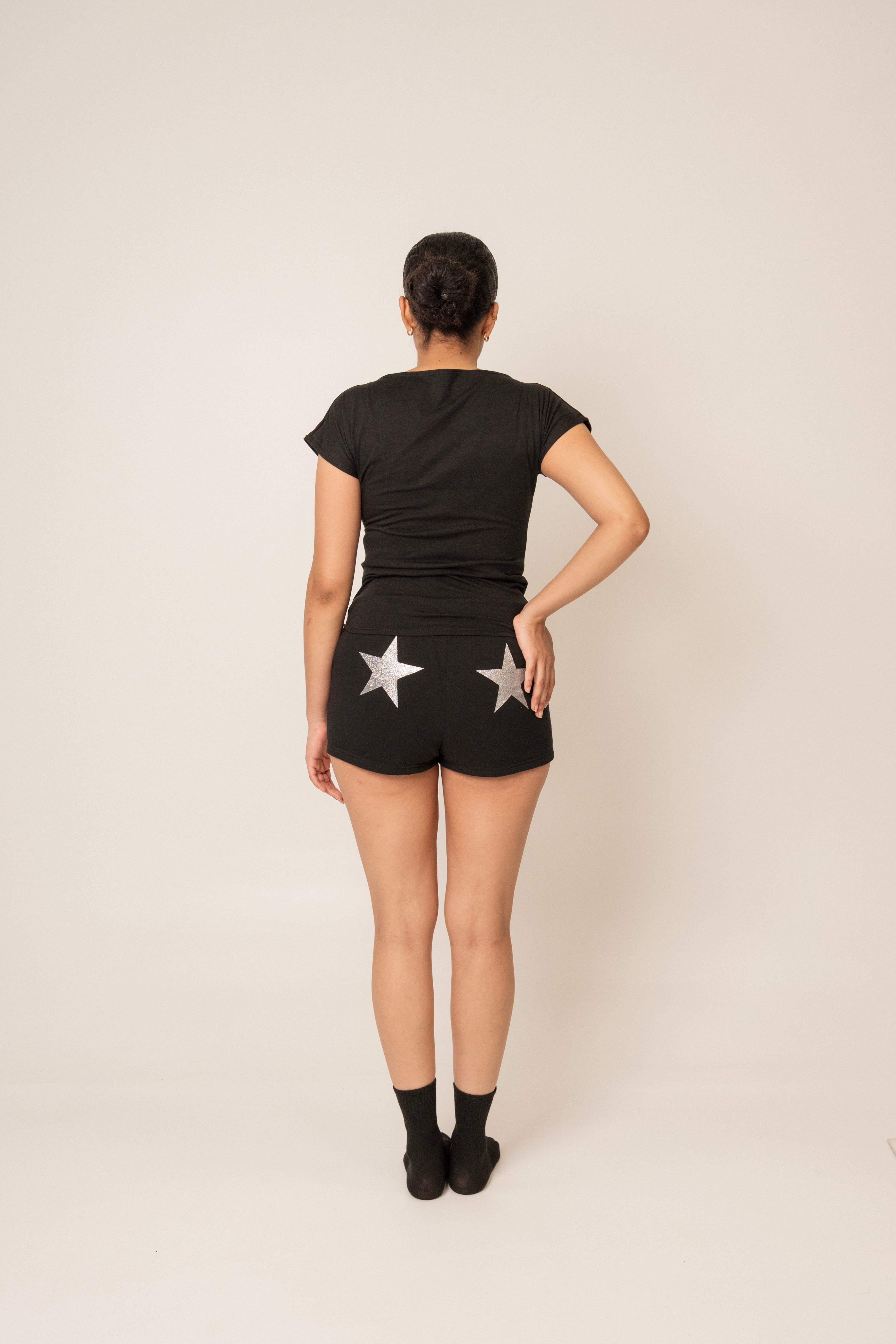 Night Chaos - Black Short
