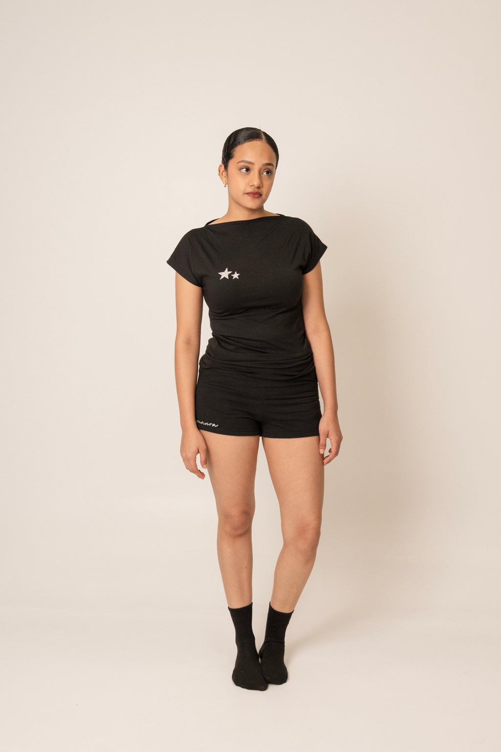 Night Chaos - Black Short
