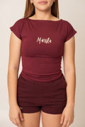 PRE ORDER - Burgundy Classic Tee