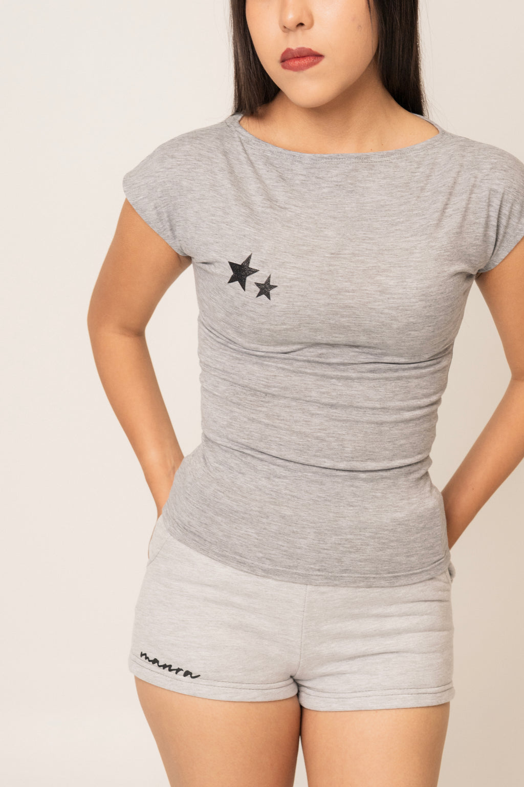 Zebra - Grey Short