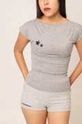 PRE ORDER - Mottled grey Classic Tee