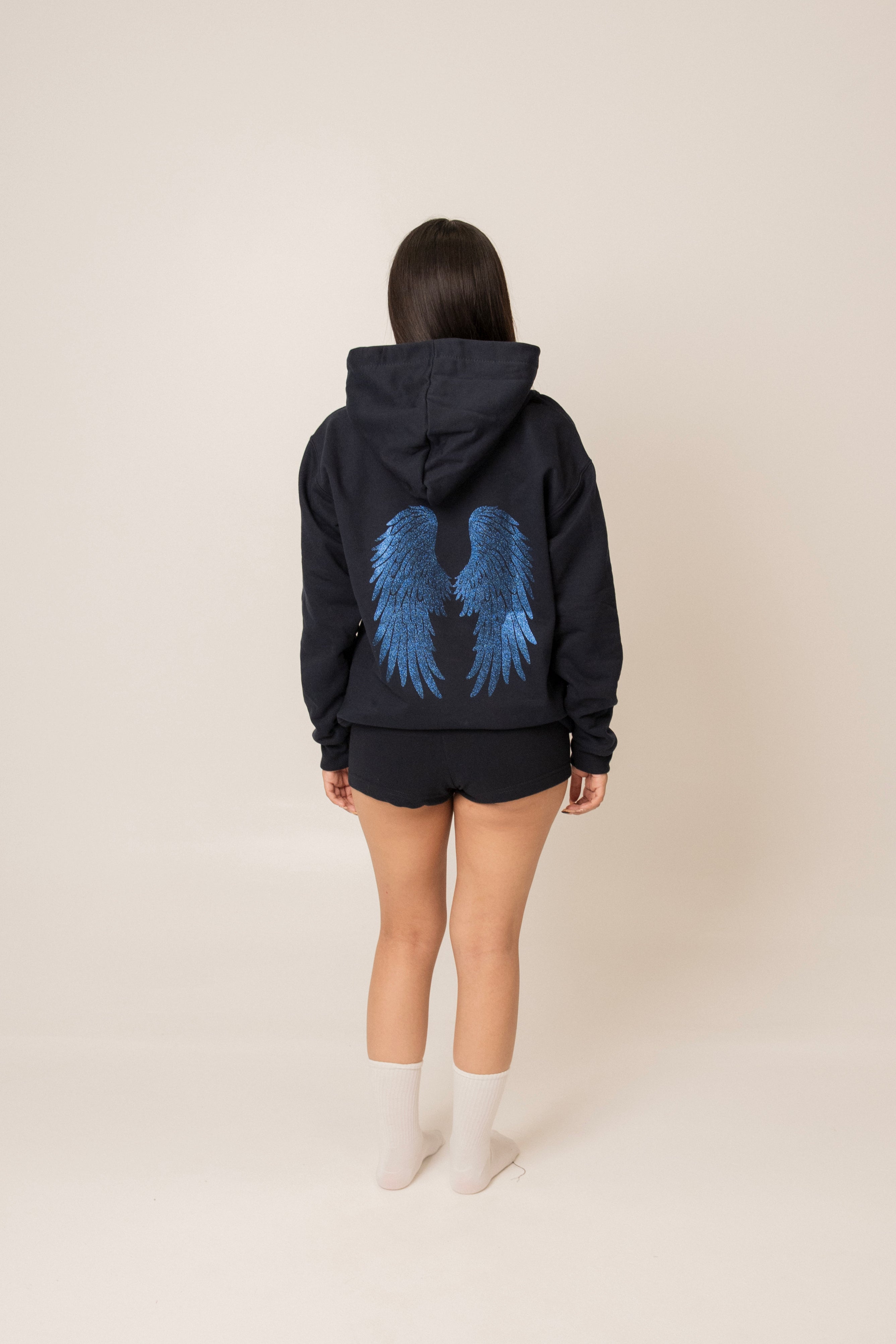 Celestial Glow Azul Hoodie