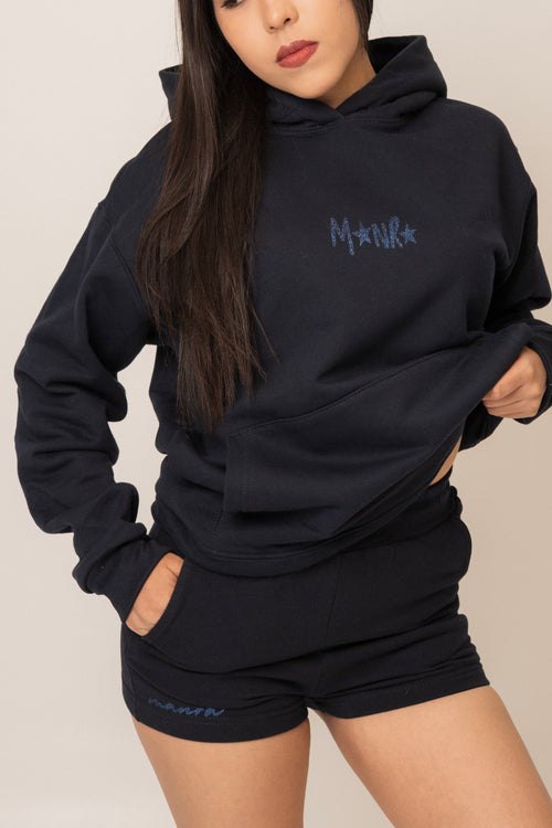 Celestial Glow Azul Hoodie