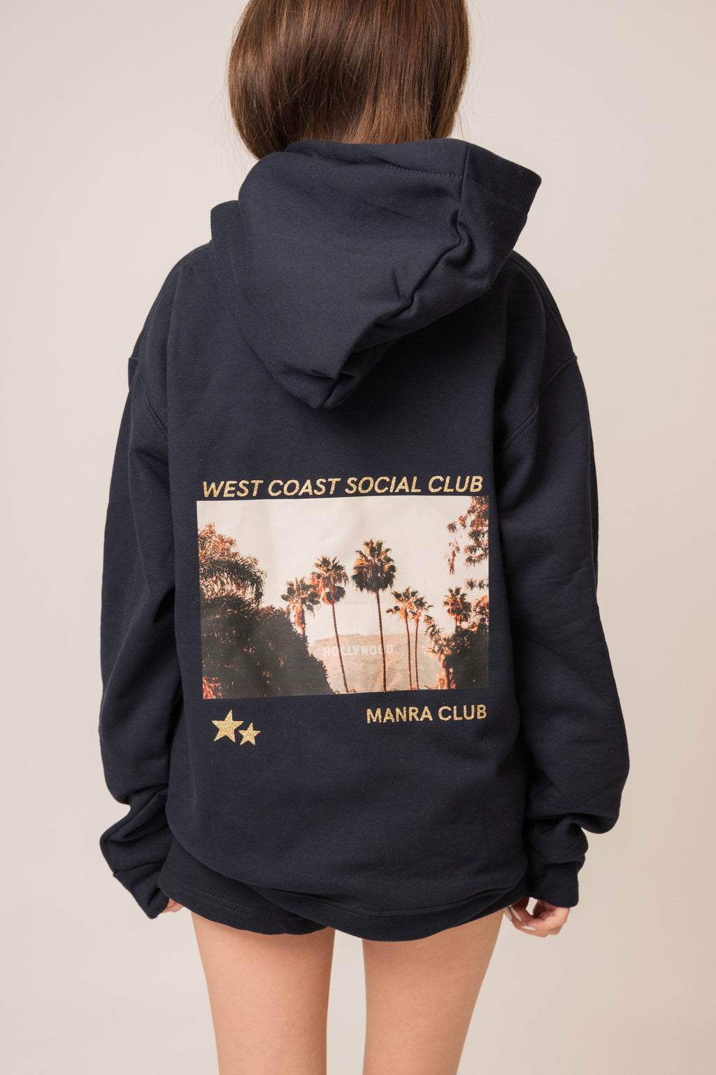 Hollywood - Navy Blue Hoodie