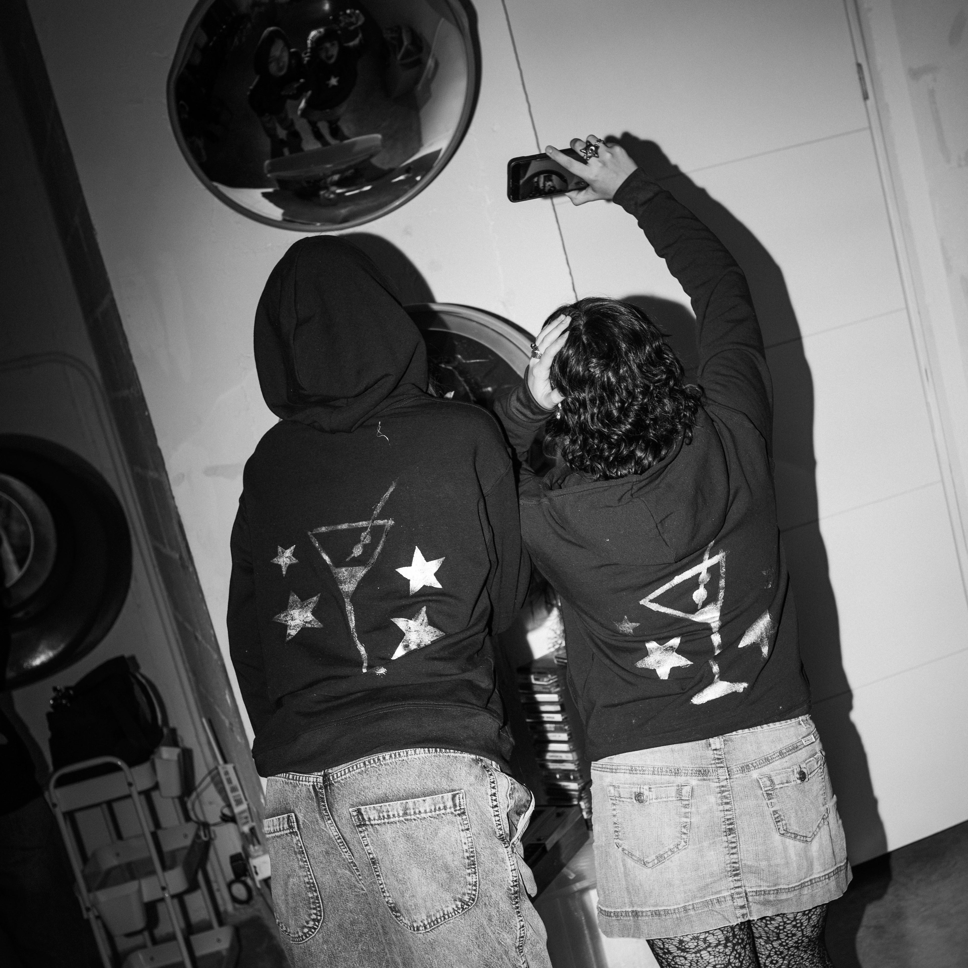 Gold Martini Foil Hoodie