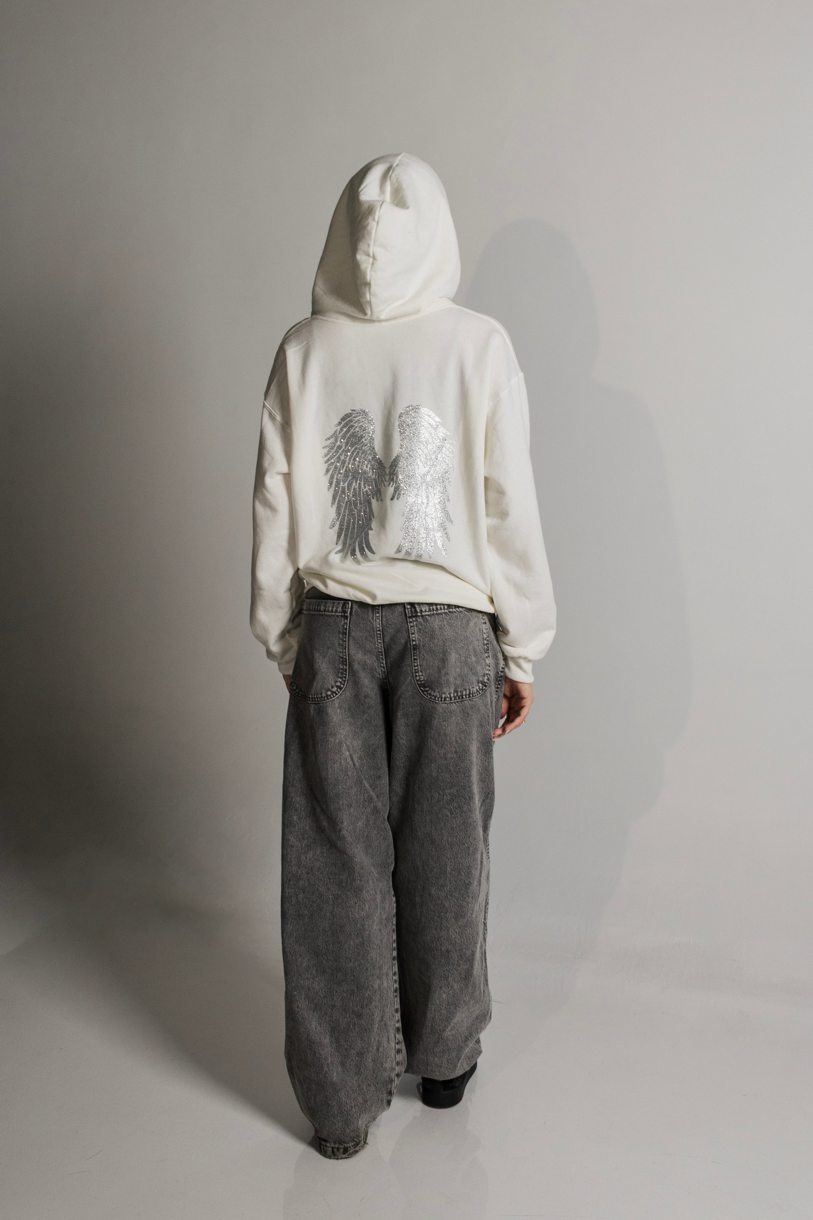 Luma Silver Hoodie