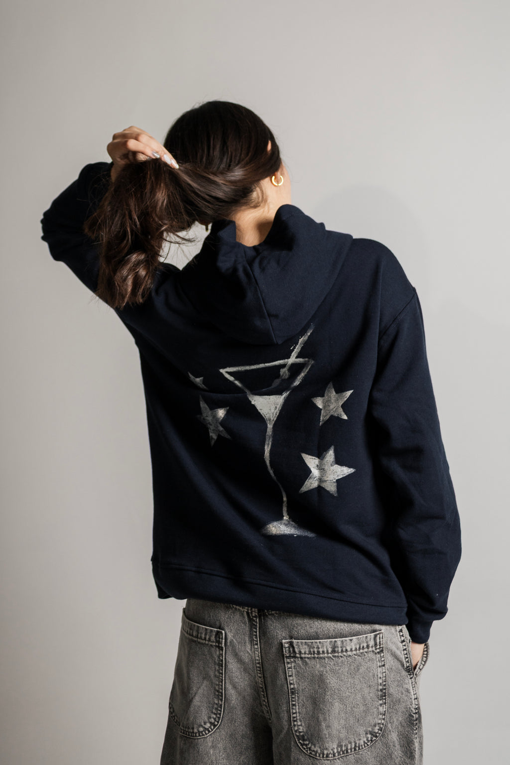 Martini foil navy blue