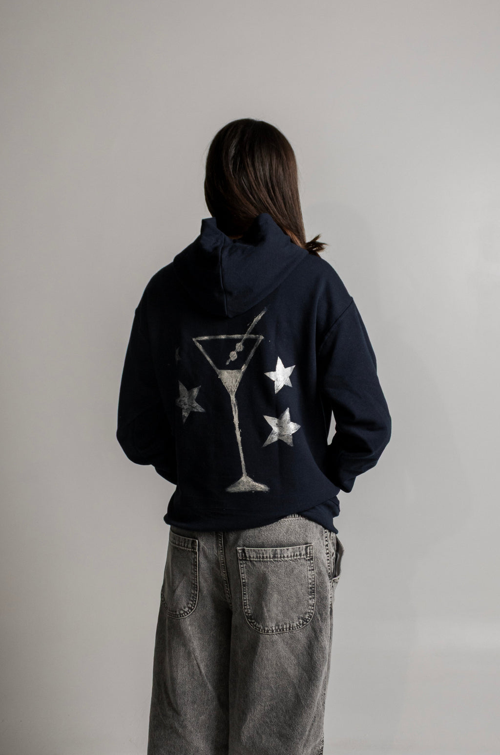 Martini foil navy blue