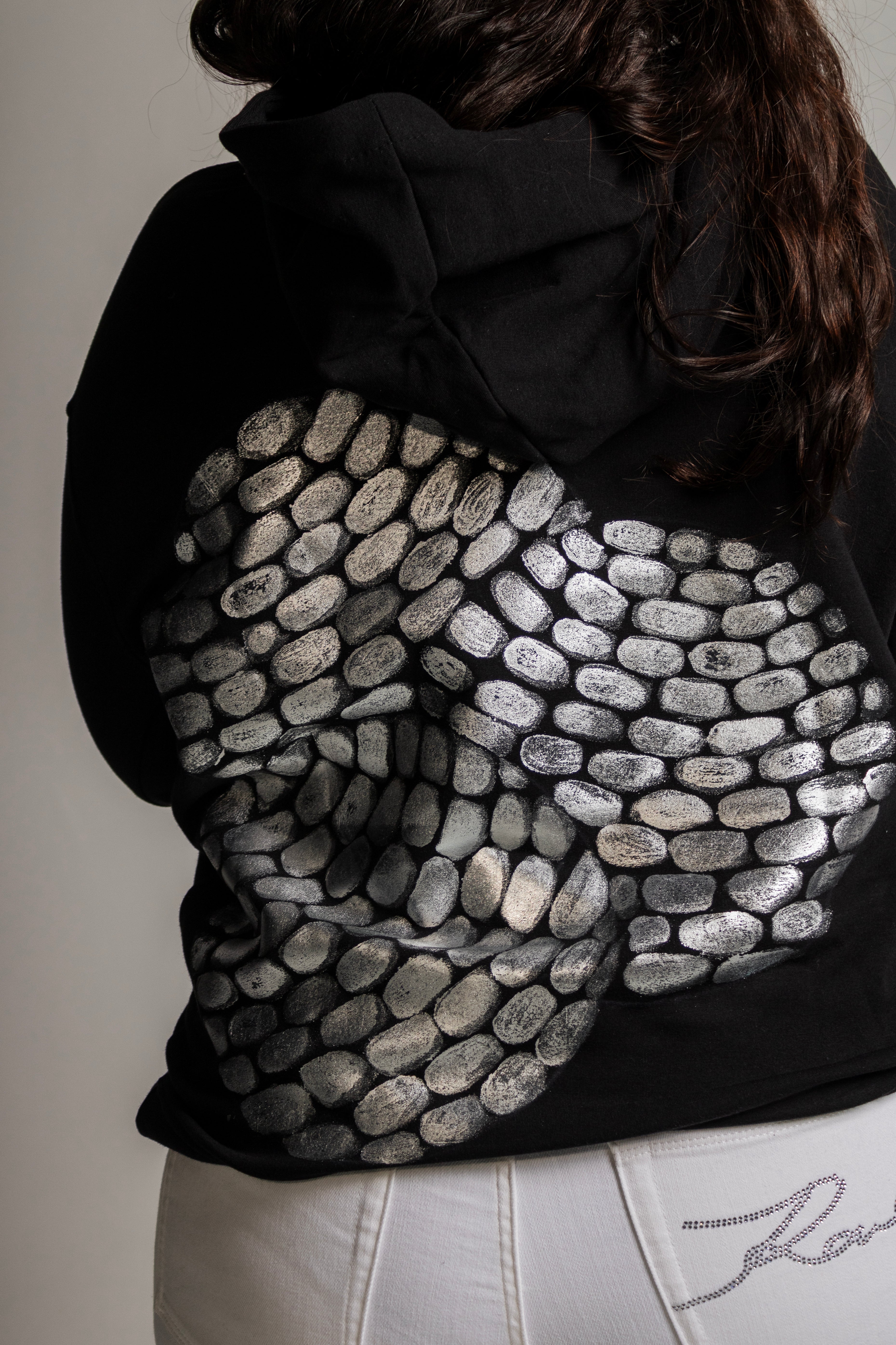Mirrorball Foil Hoodie