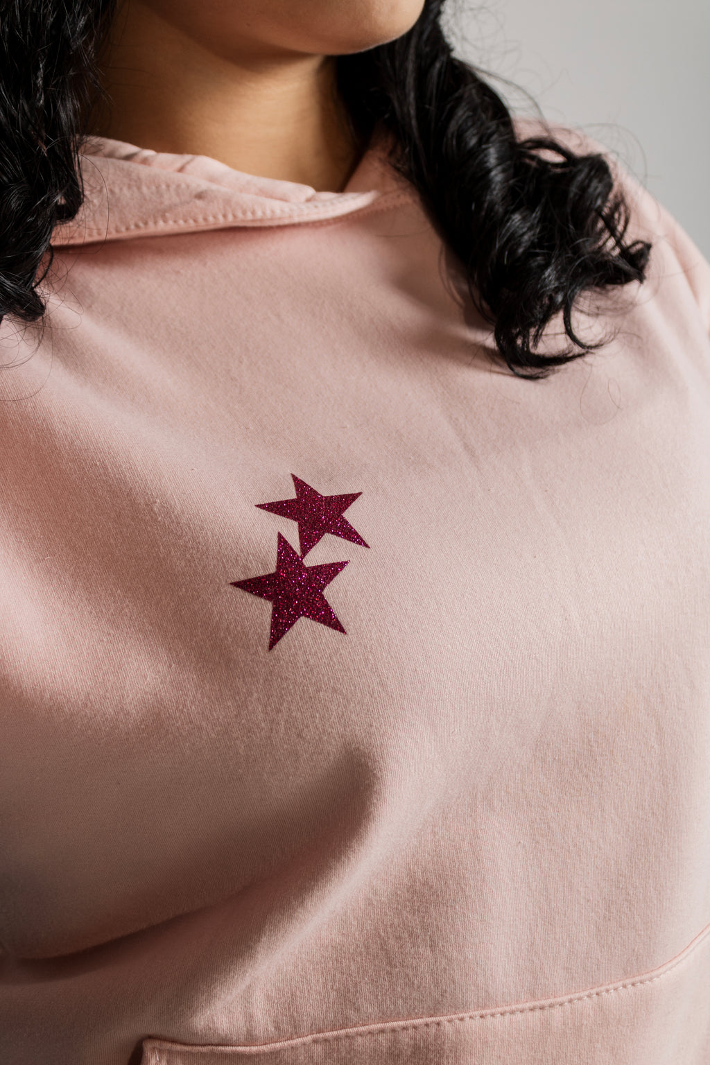 Chaos in the Stars Baby Pink Hoodie