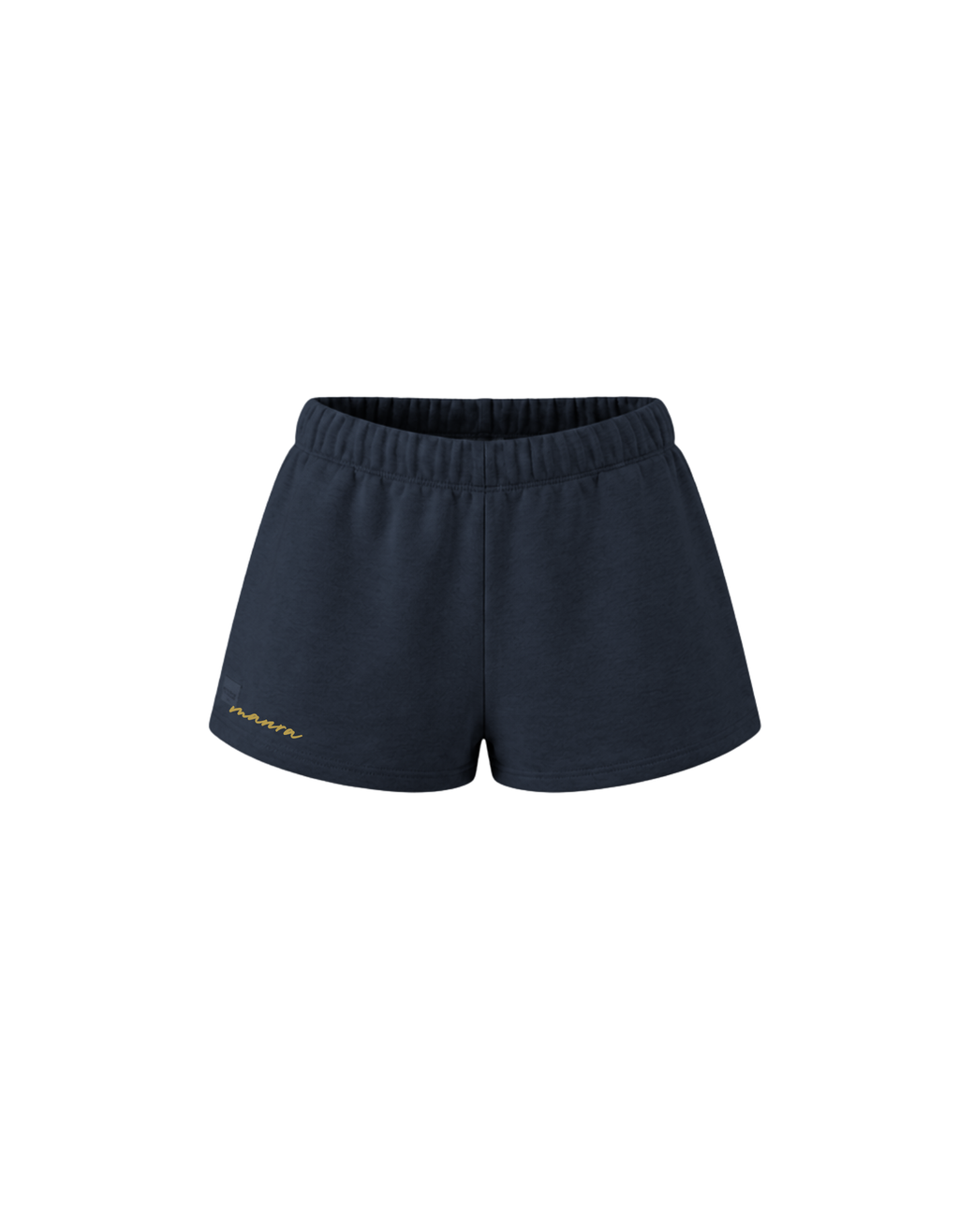Gold Glitter Star - Navy Blue Short