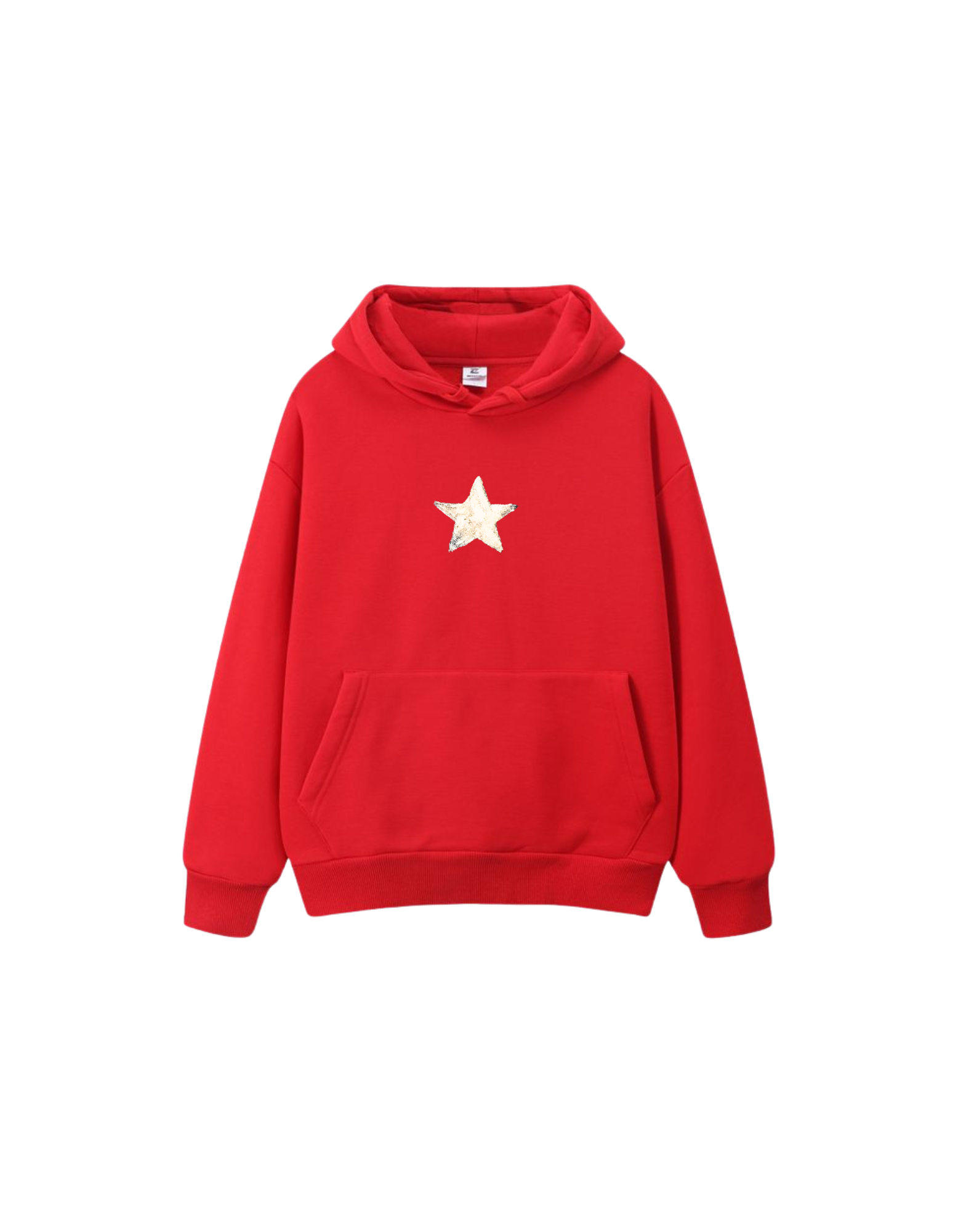 Martini foil red hoodie