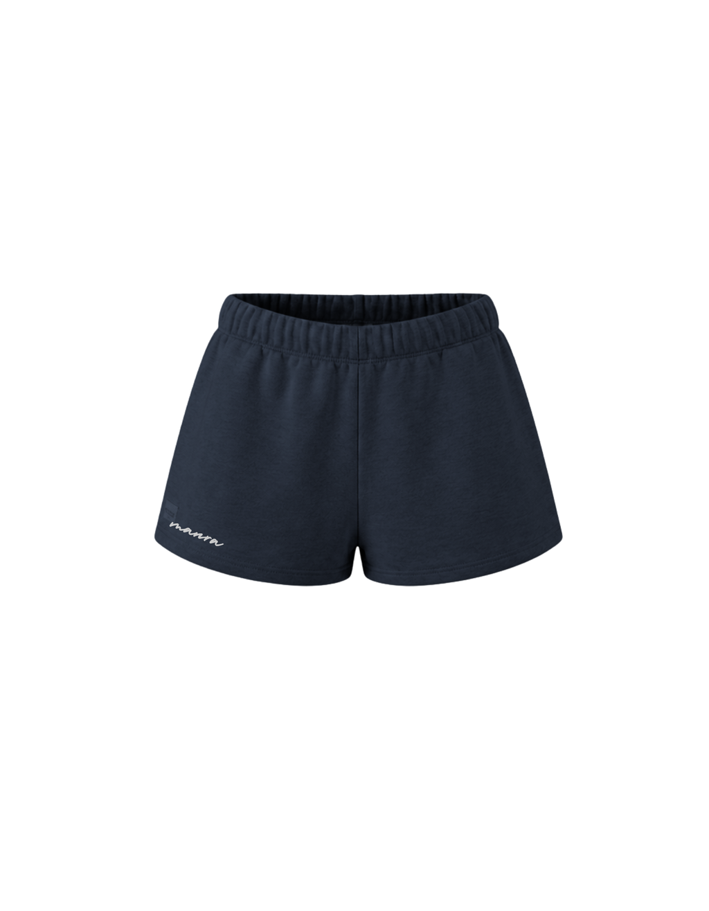 Silver Glitter Star - Navy Blue Short