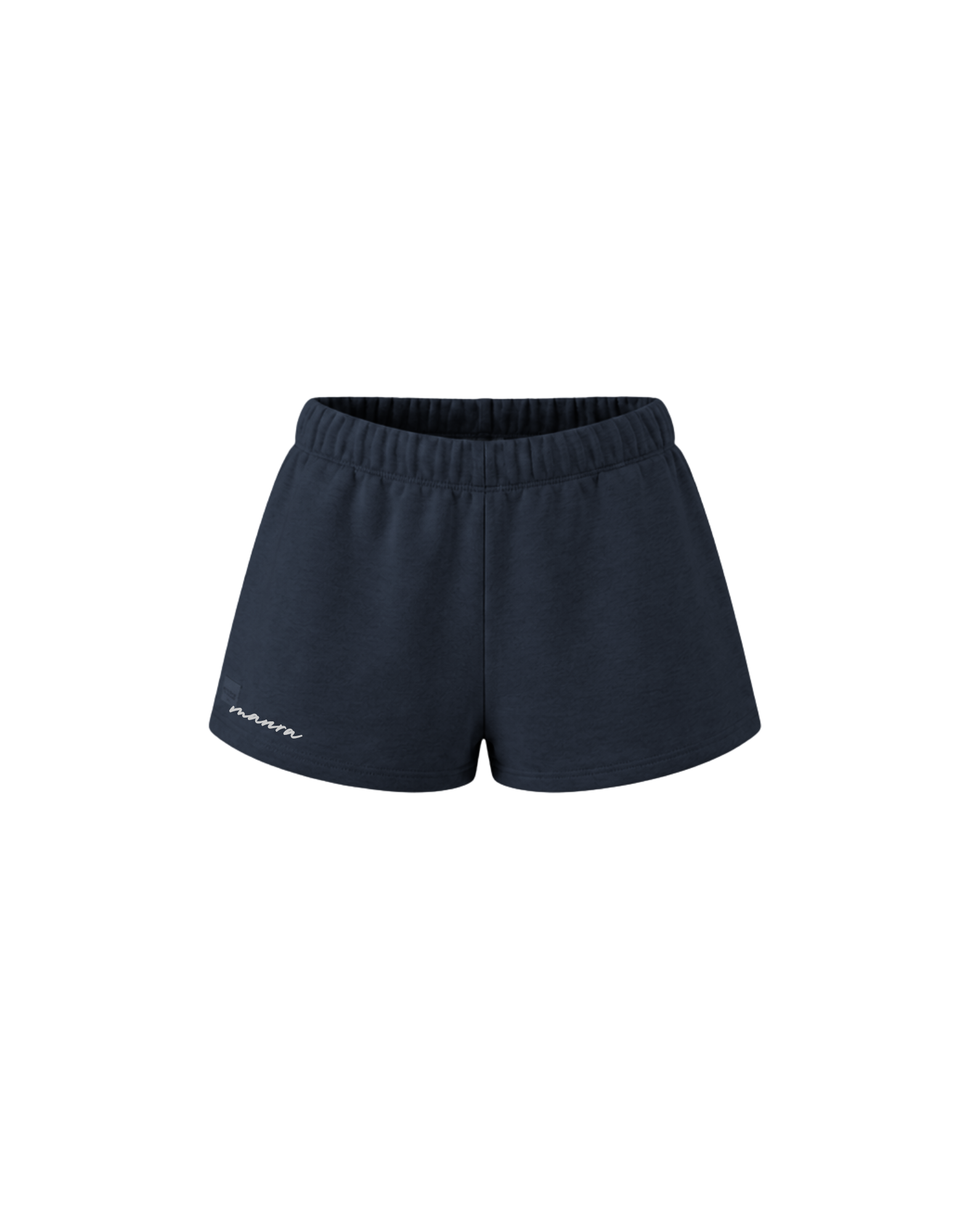 Silver Glitter Star - Navy Blue Short