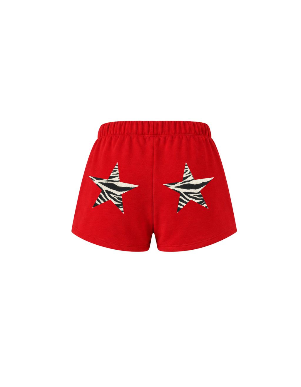 Zebra - Red Short